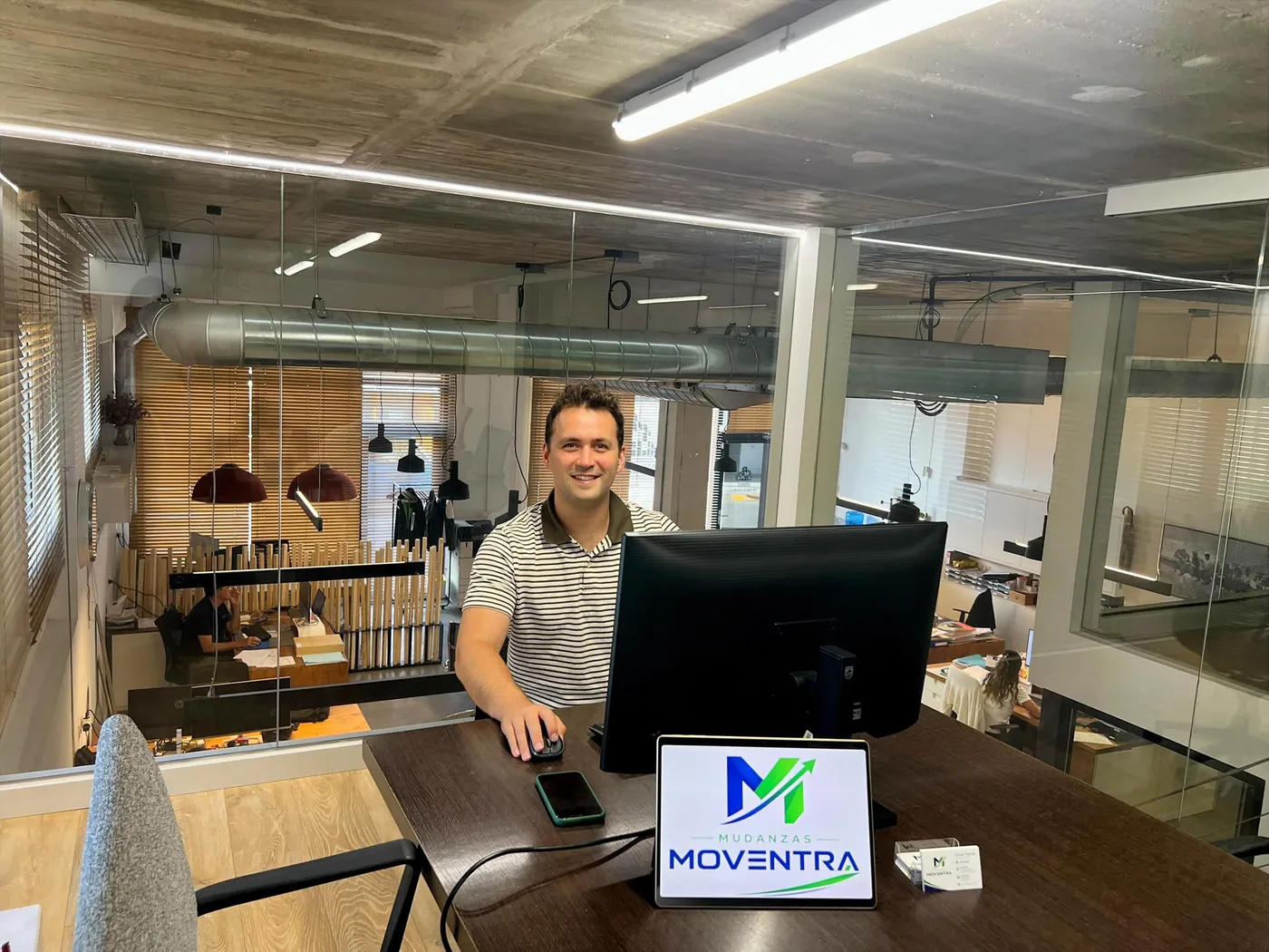 Oscar Garcia director comercial de Mudanzas Moventra